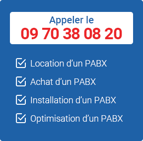 Appeler le 09 70 38 08 20 pour location, l'installation et l'achat d'un PABX pour votre entreprise