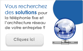 Vous recherchez des solutions pour la téléphonie fixe et l'architecture réseau de votre entreprise ?